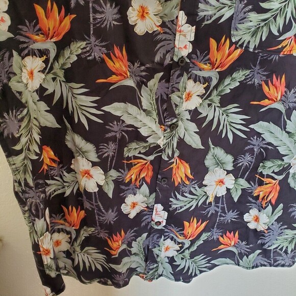 7 Diamonds Men's Short Sleeve Button Shirt Floral Classic Fit Sz 3XL Multicolor - Picture 5 of 16